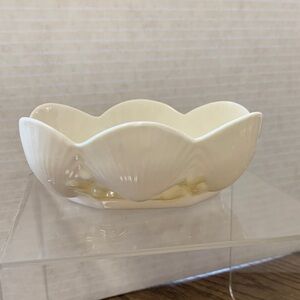 Belleek porcelain dish
